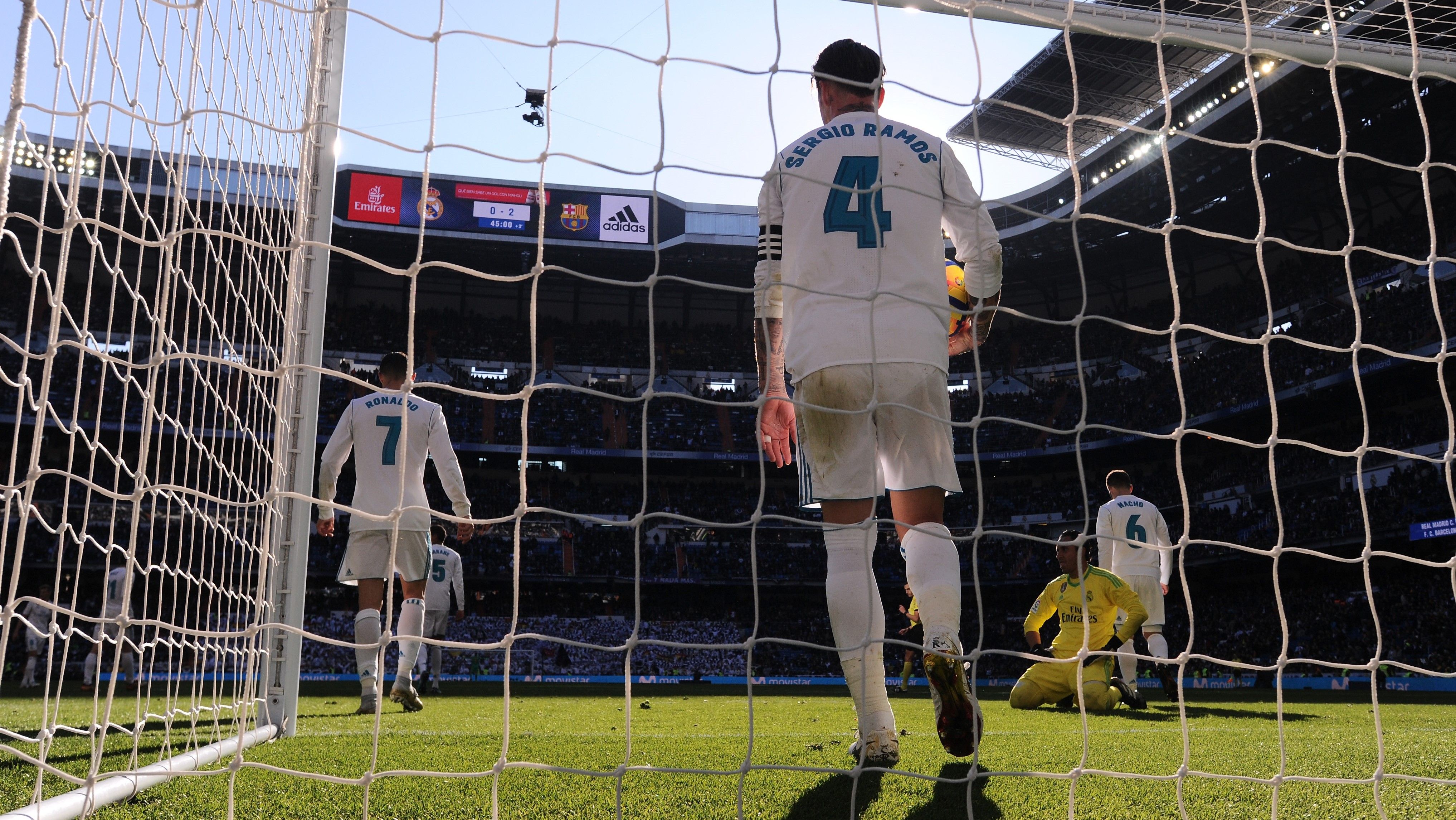 Sergio Ramos Real Madrid Barcelona El Clásico LaLiga 23122017