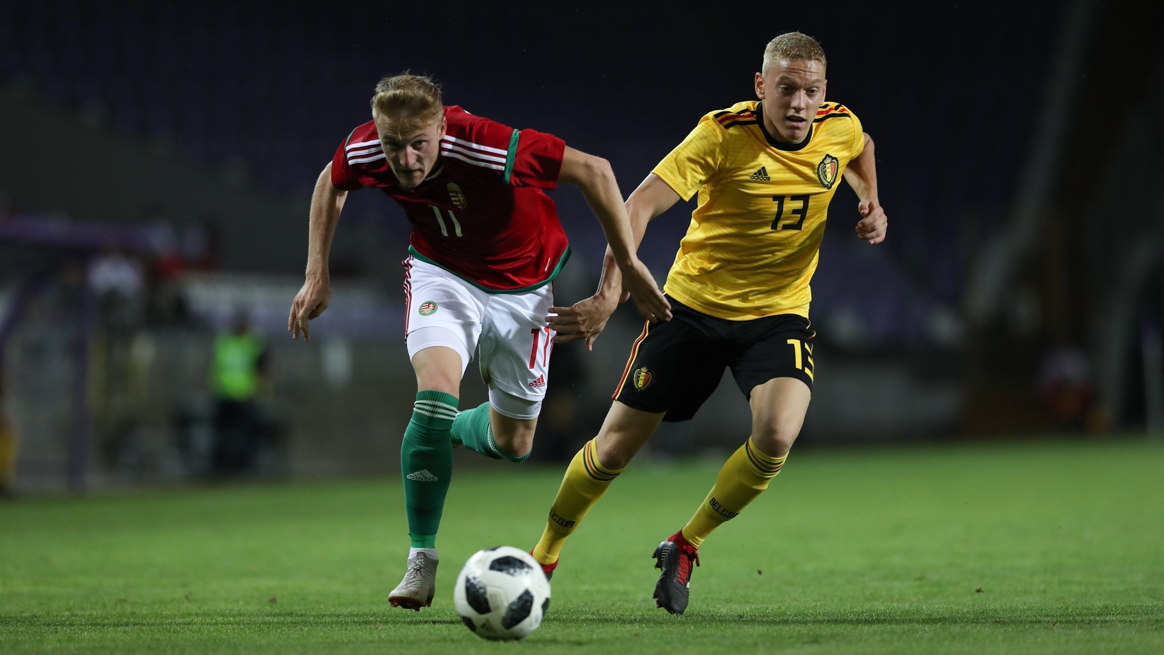Varga Kevin Magyarország Belgium U 21