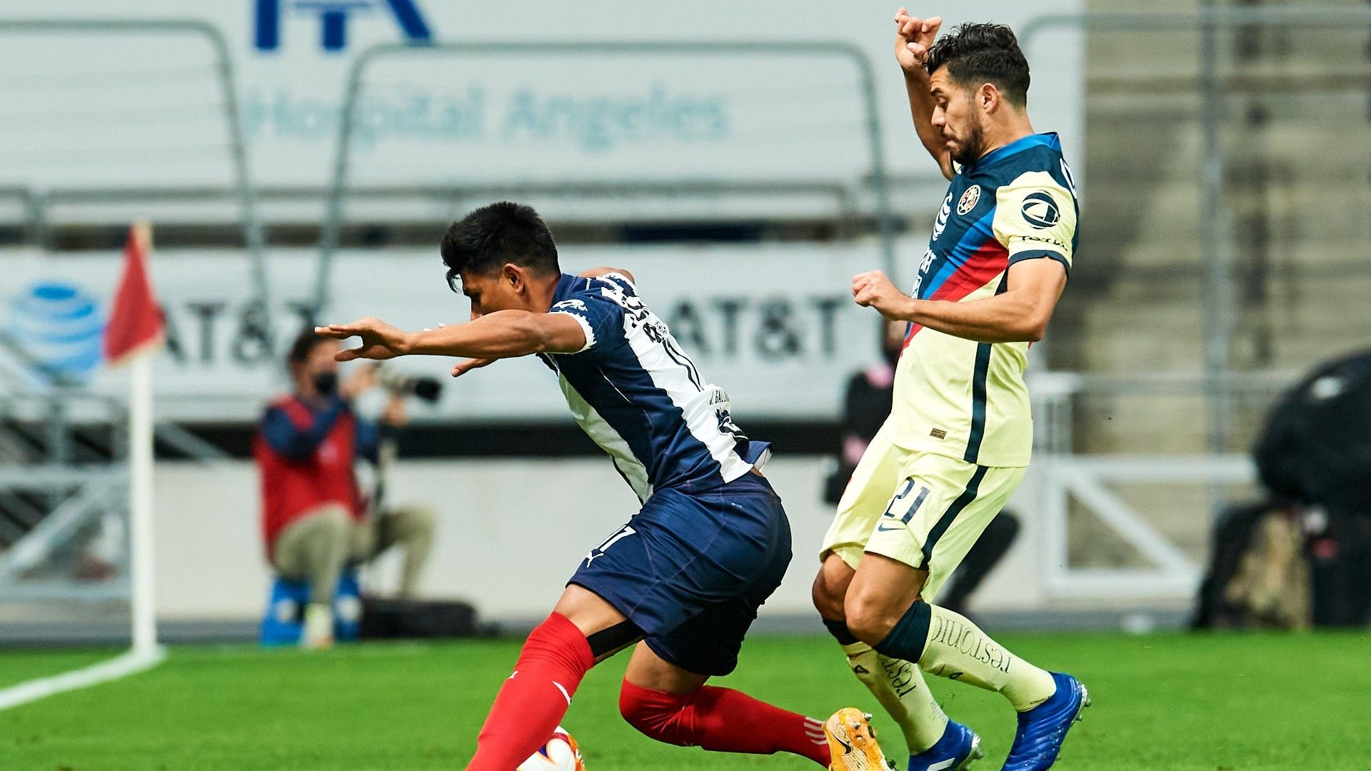 Henry Martin Jesús Gallardo Monterrey vs América Guardianes 2021