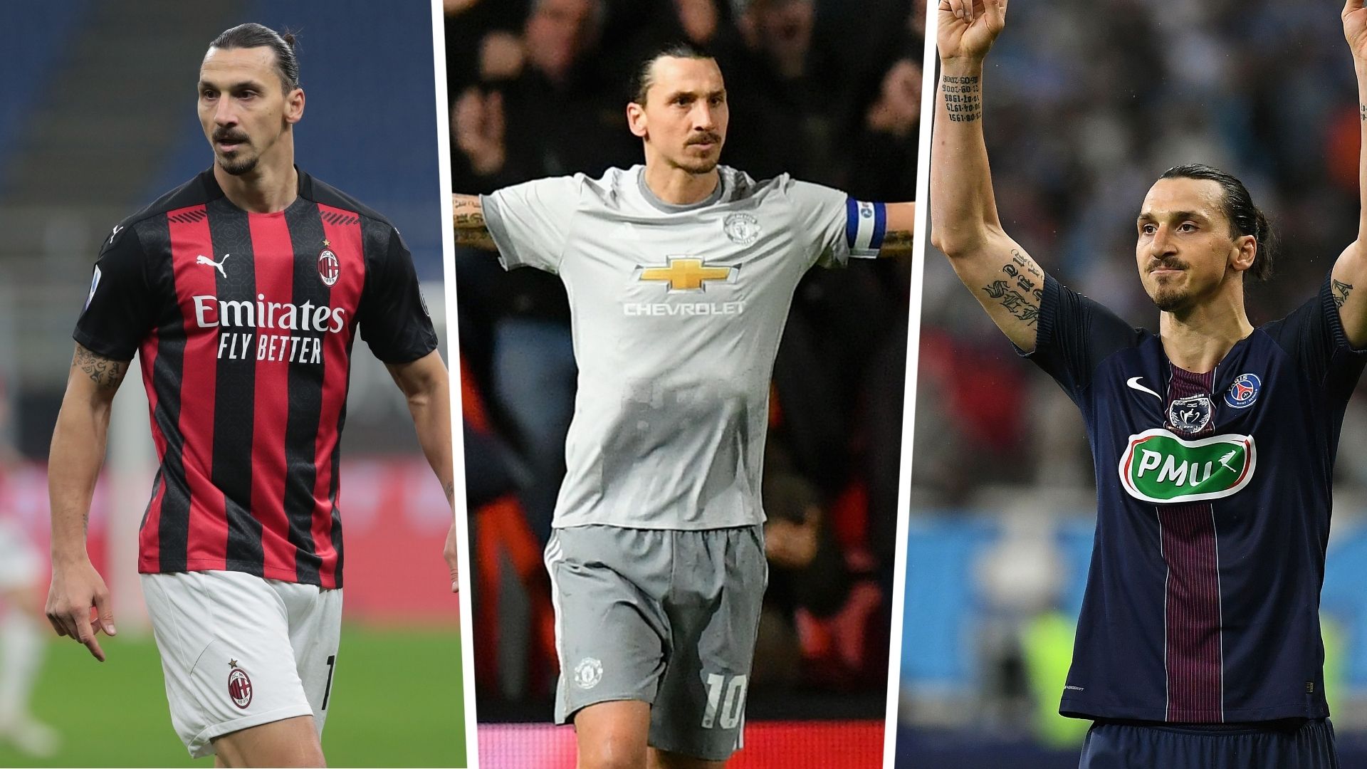 ibrahimovic milan psg manchester united