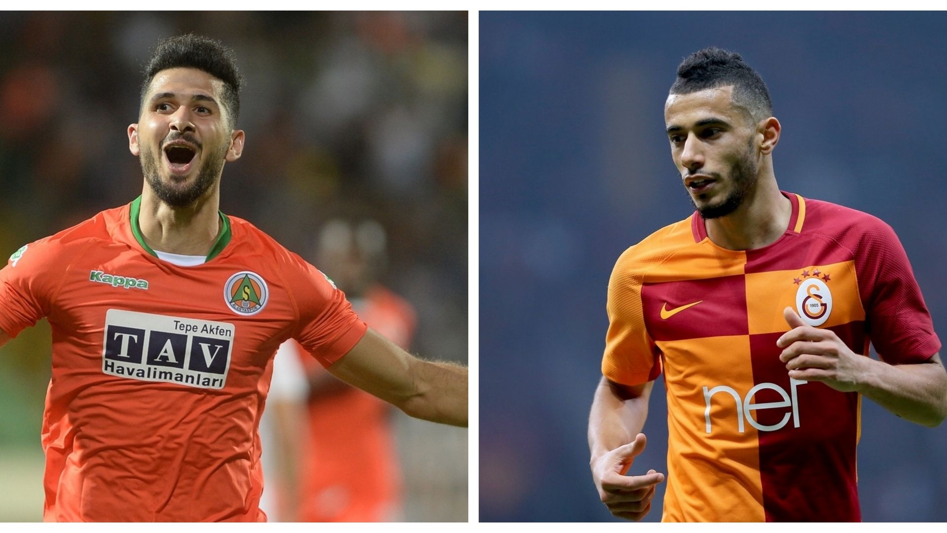 Emre Akbaba Younes Belhanda collage