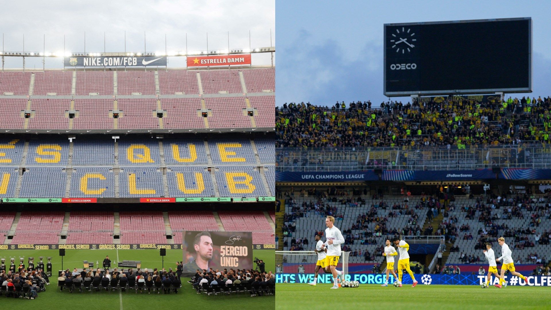 Camp Nou Montjuic Barcelona