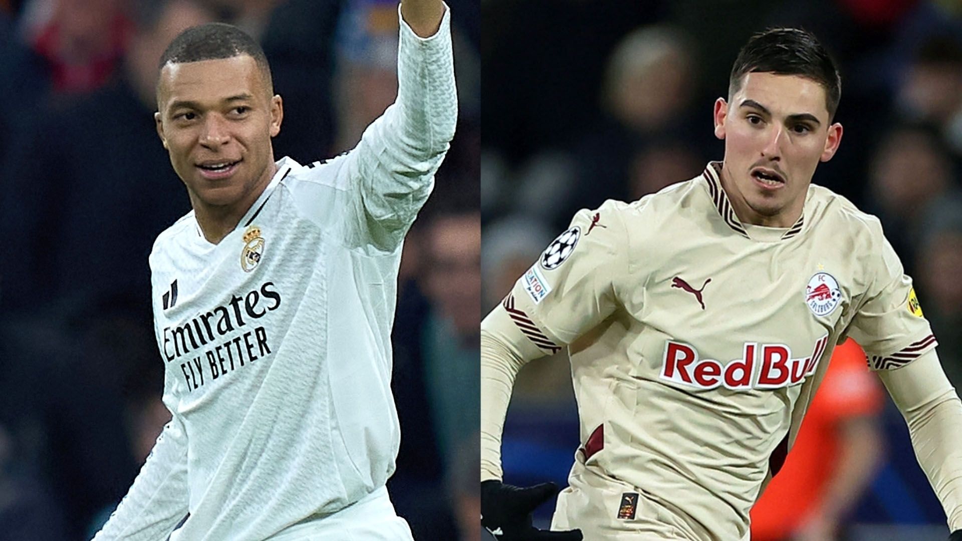 Kylian Mbappe Real Madrid Oscar Gloukh Salzburg