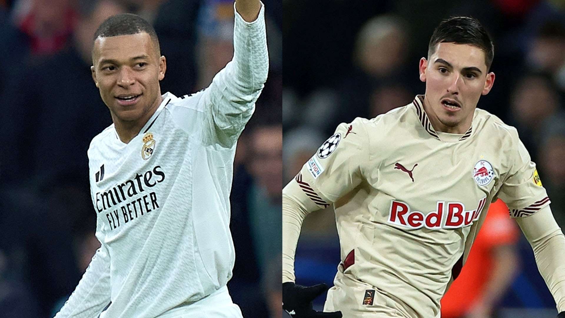 Kylian Mbappe Real Madrid Oscar Gloukh Salzburg