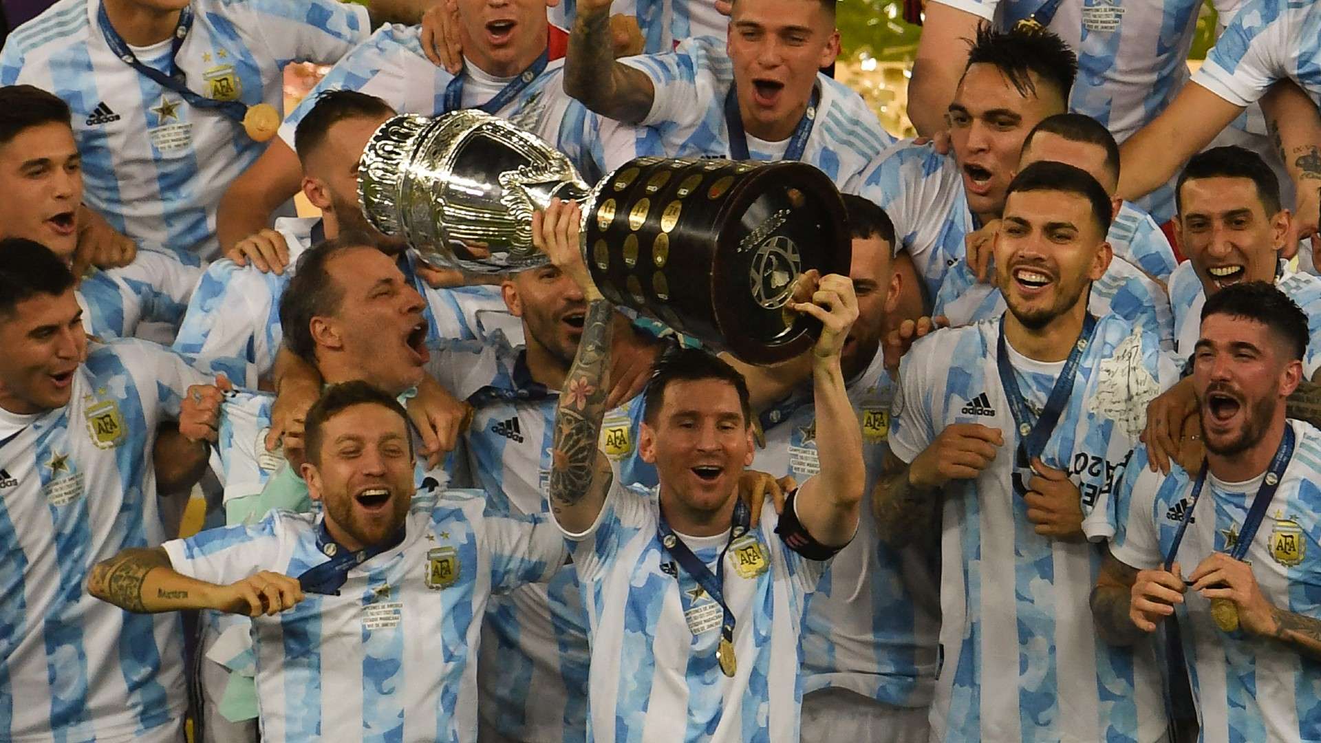 Messi Argentina campeon Copa America 10072021
