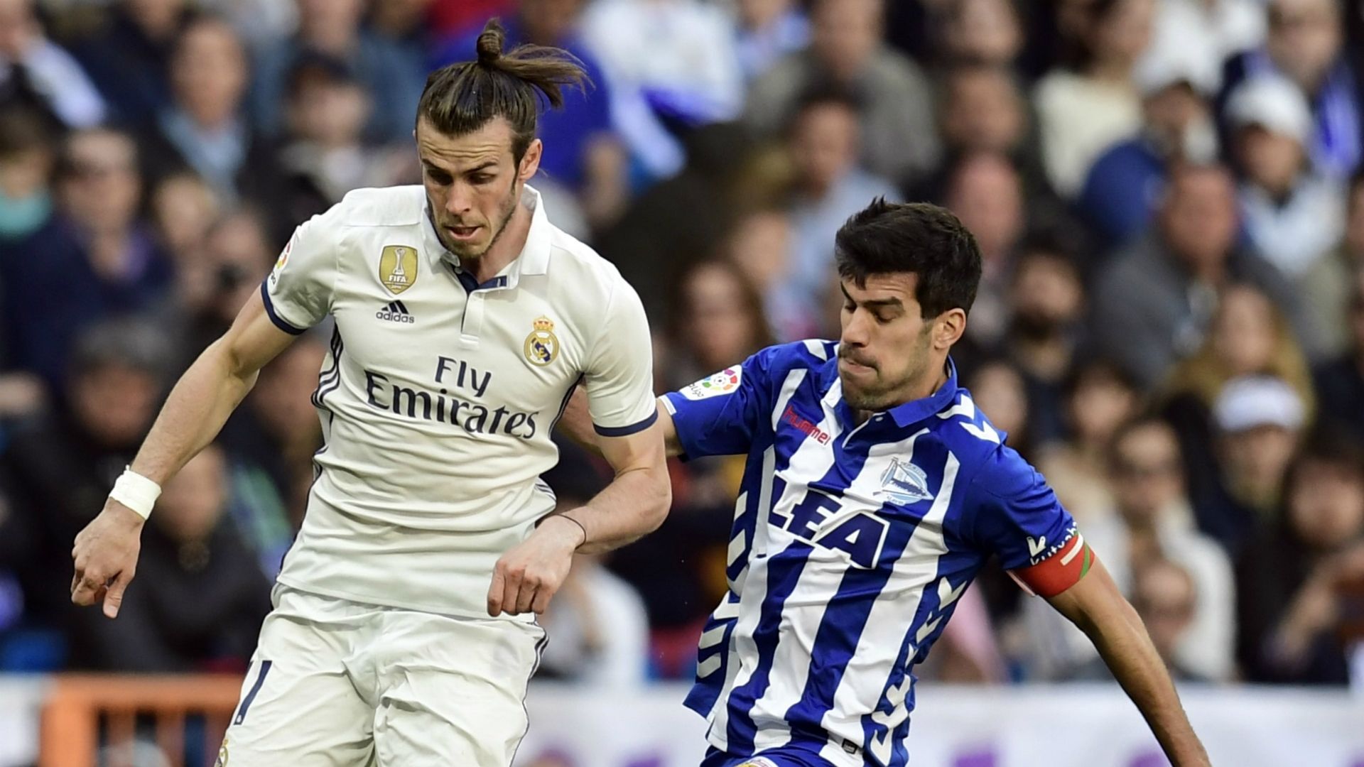 Gareth Bale Manu Garcia Real Madrid Alaves La Liga