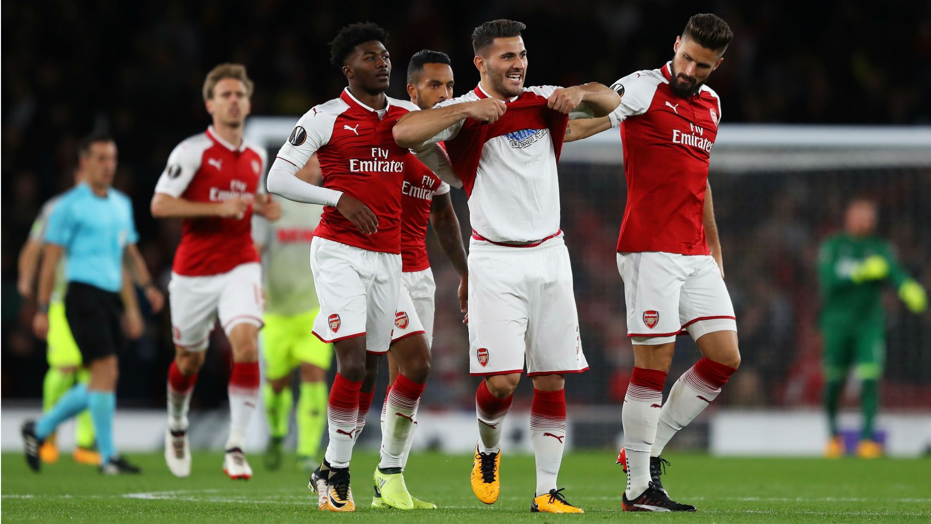 Sead Kolasinac Arsenal Koln Europa League 15092017