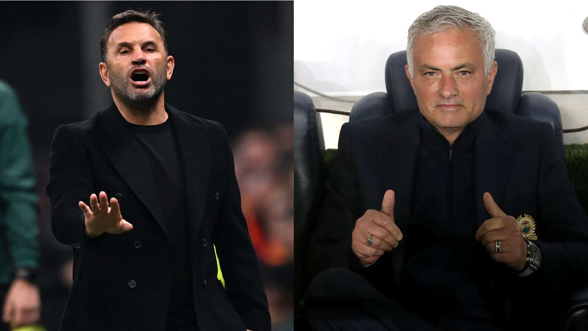 Okan Buruk & Jose Mourinho