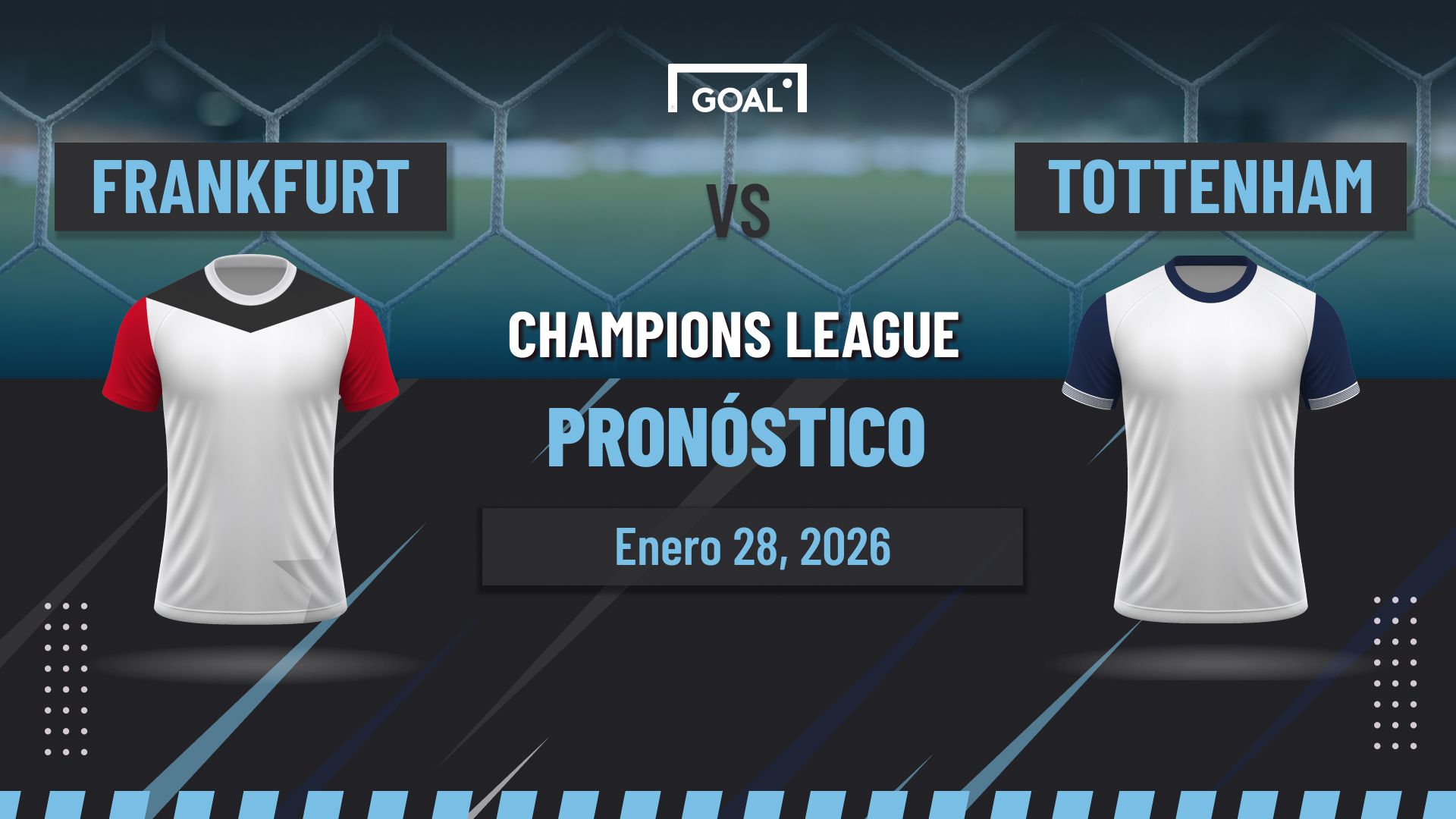 Eintracht Frankfurt vs Tottenham Pronóstico y Apuestas Champions League | 28/01/26