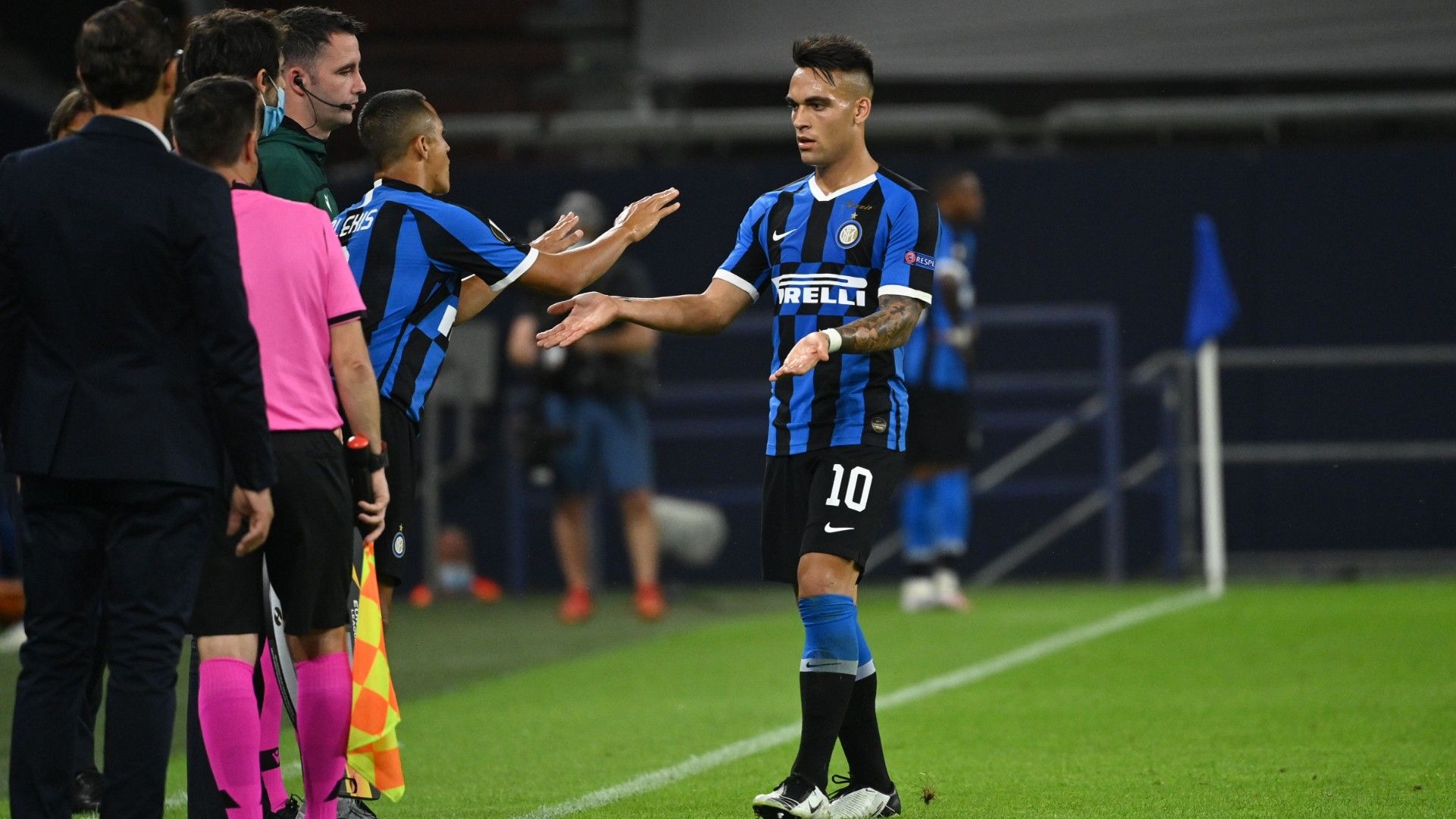 050820 Alexis Sánchez Lautaro Inter Getafe