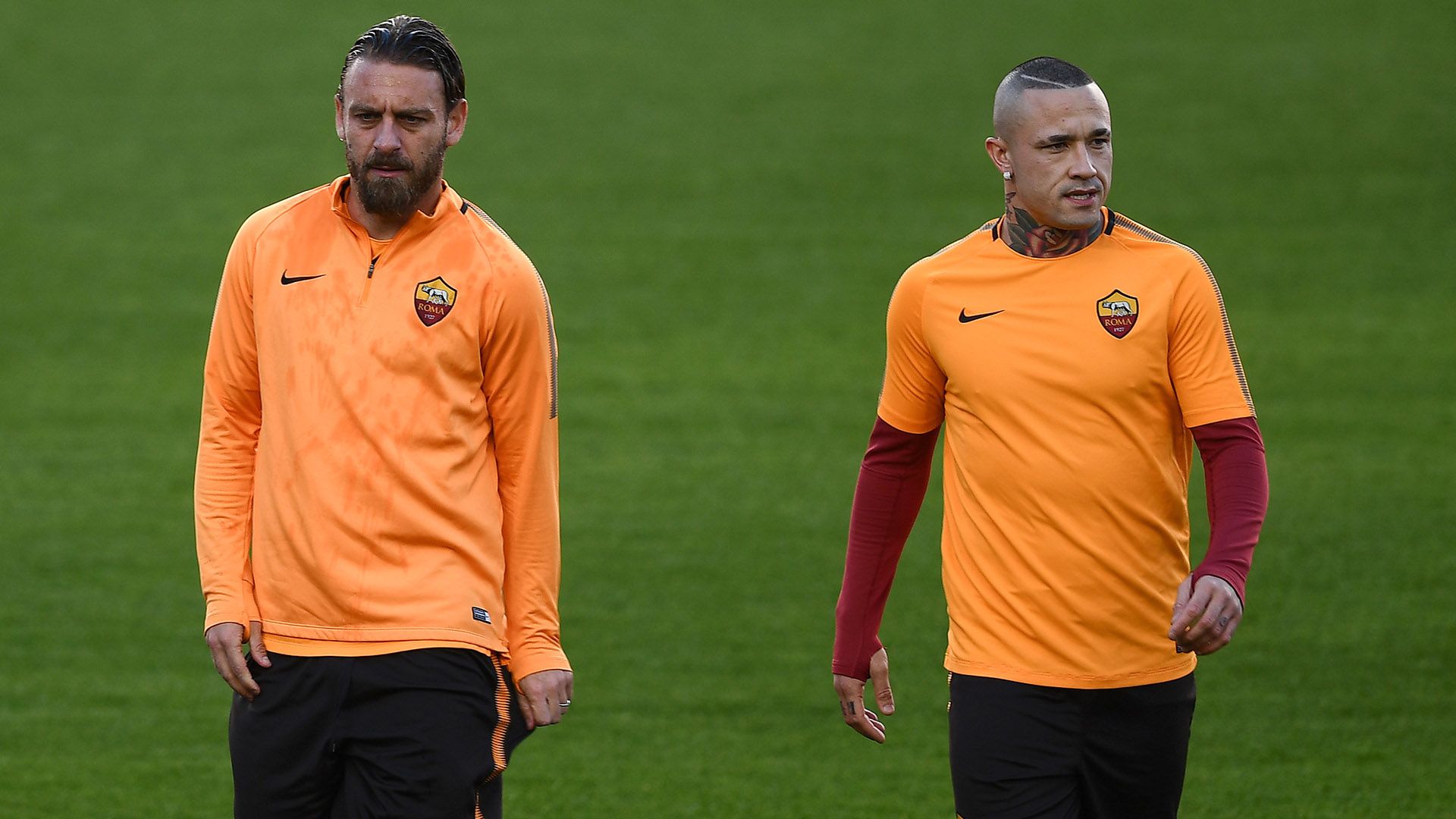 Daniele De Rossi Radja Nainggolan Roma