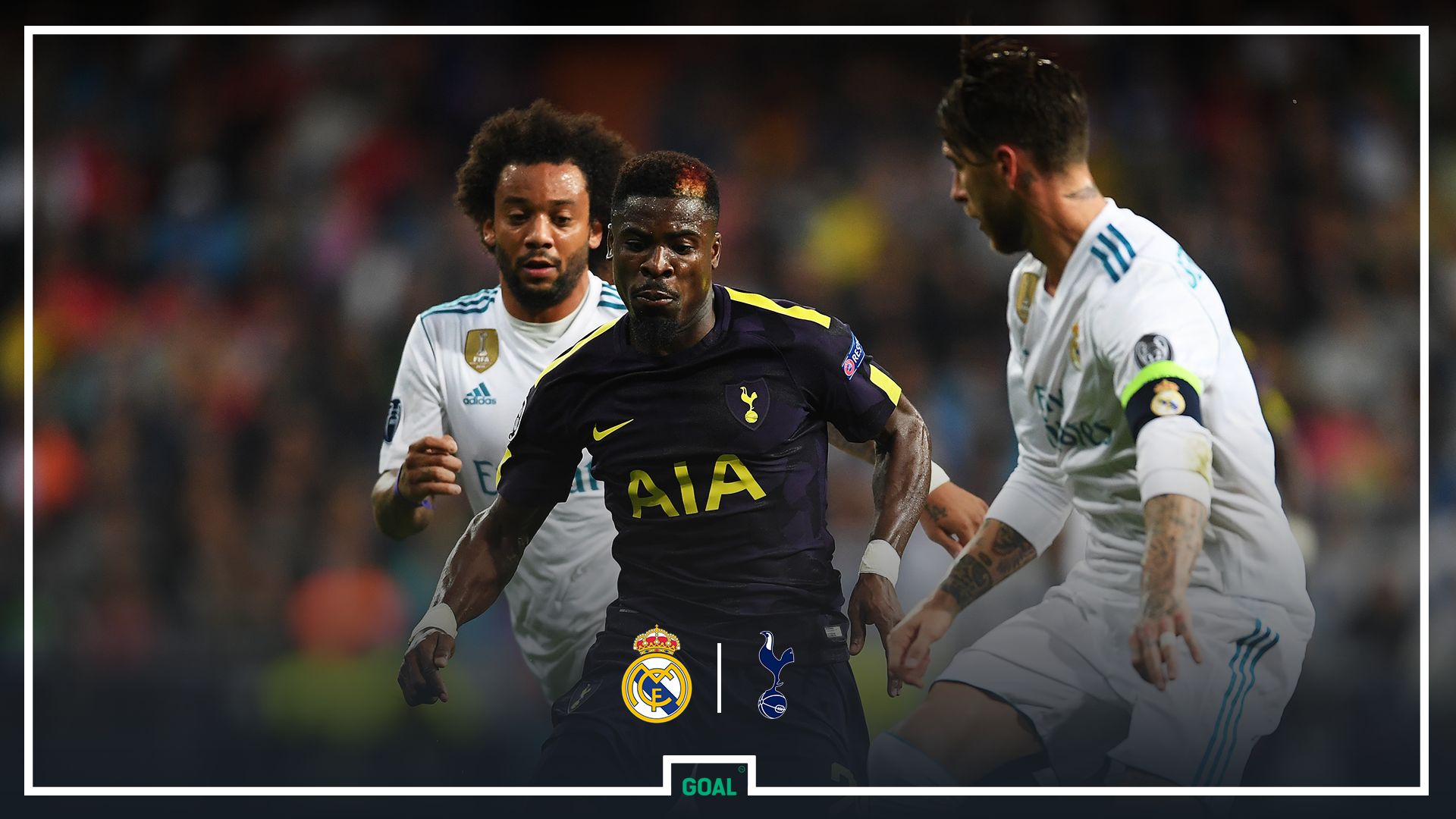 GFX Tottenham Real Madrid