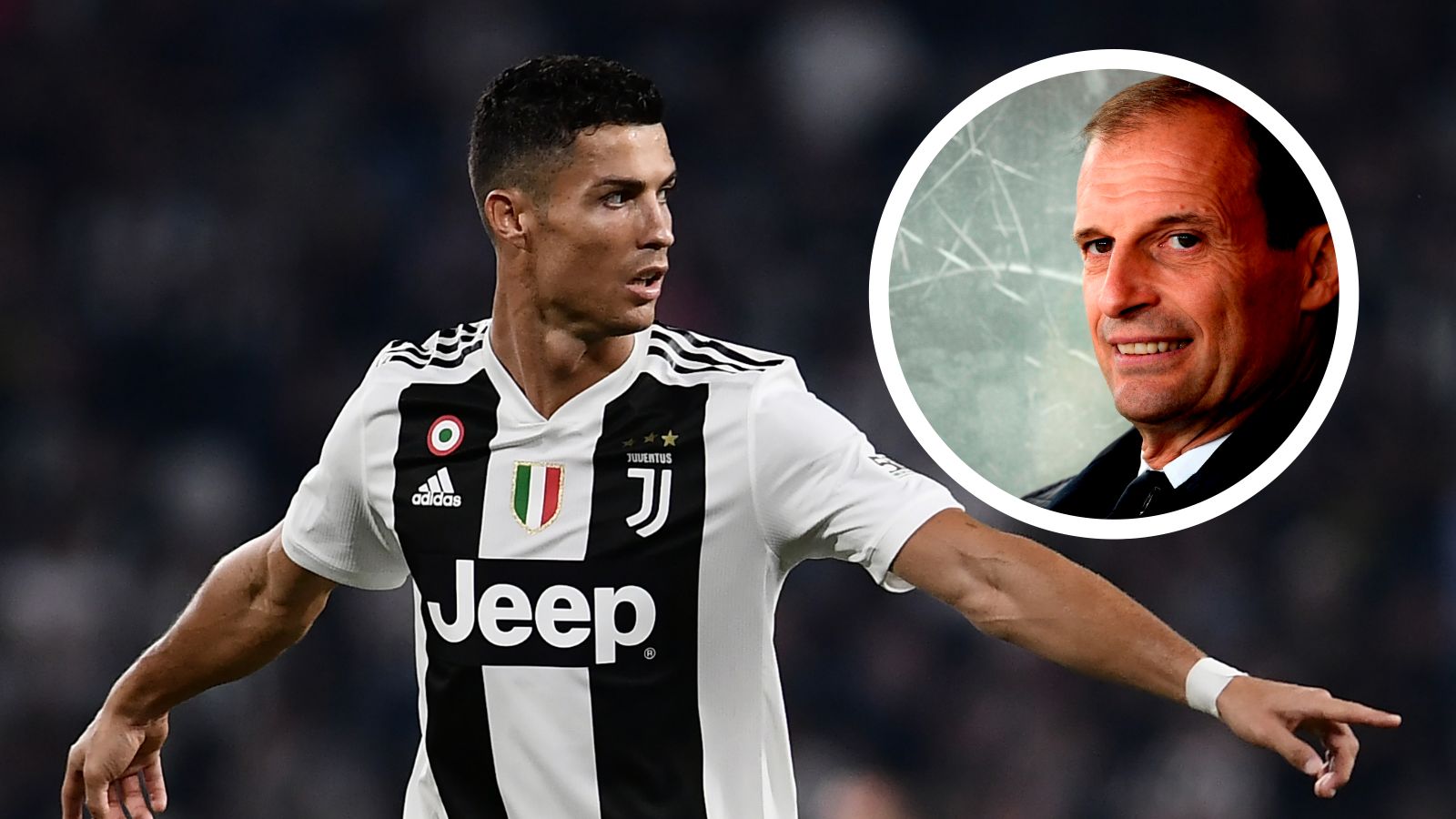 Massimiliano Allegri, Cristiano Ronaldo GFX