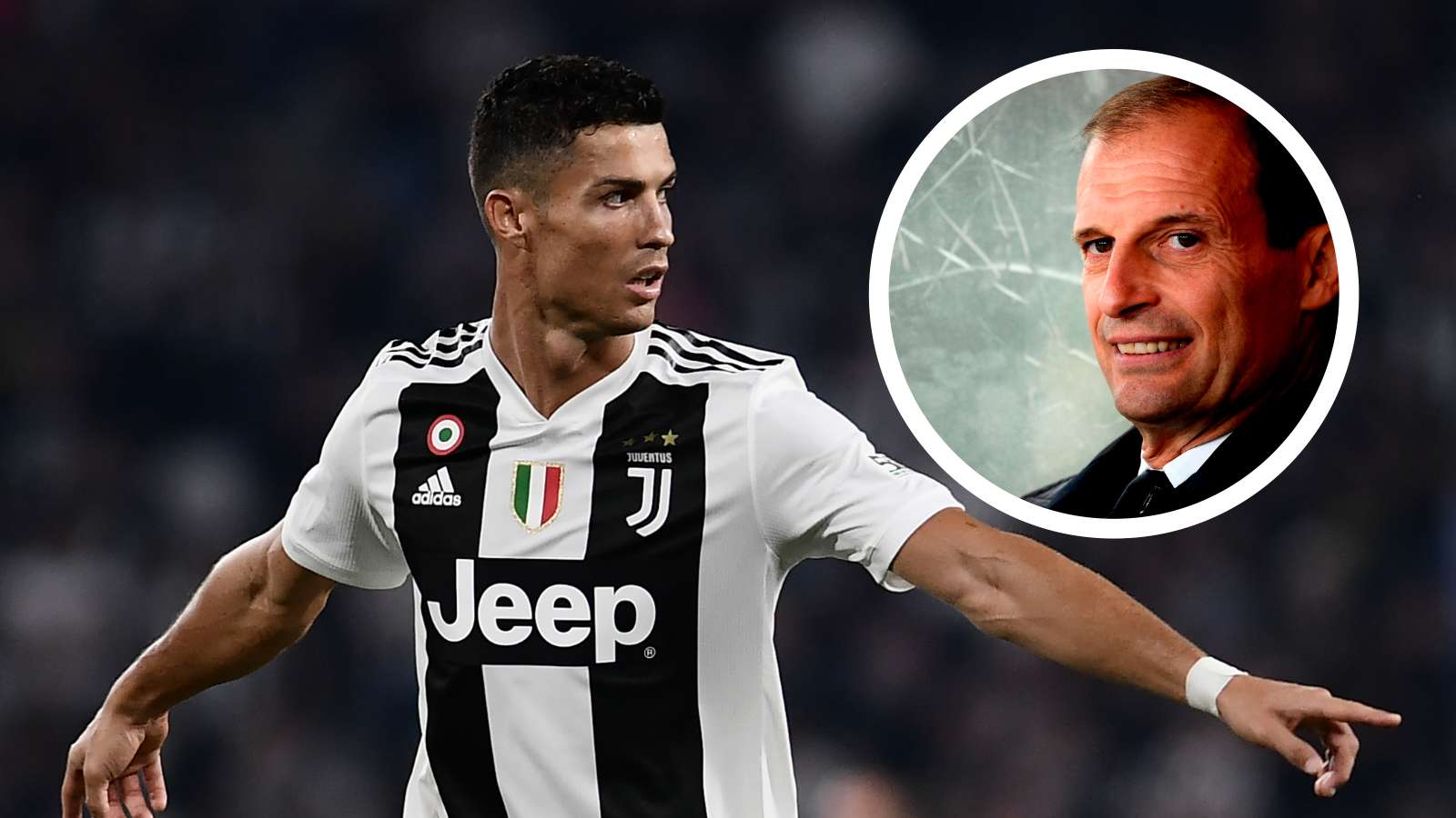 Massimiliano Allegri, Cristiano Ronaldo GFX