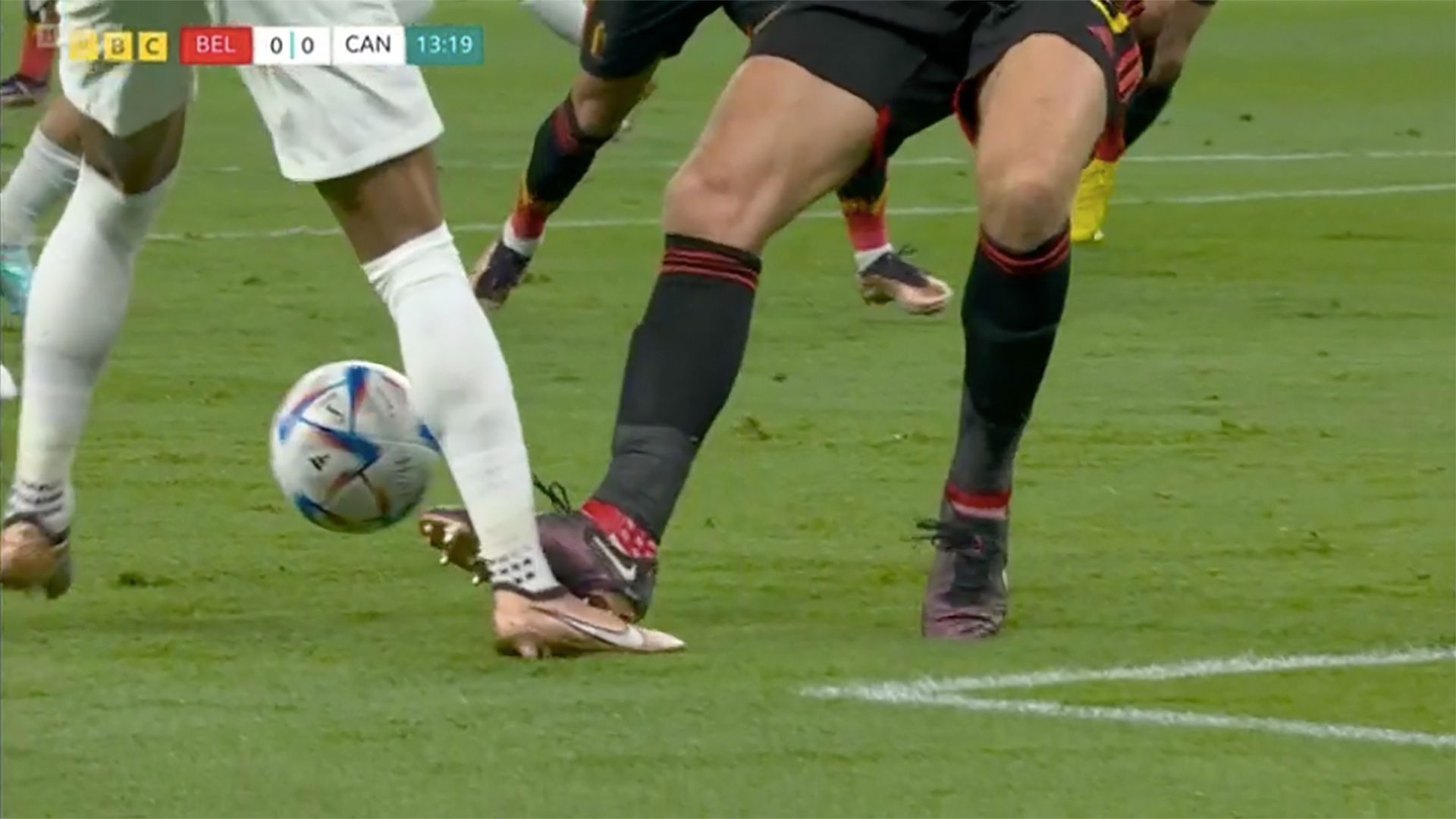 Jan Vertonghen Belgium Canada penalty incident