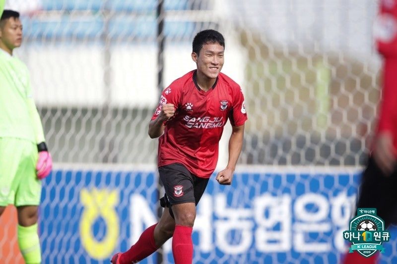 상주 안태현 득점