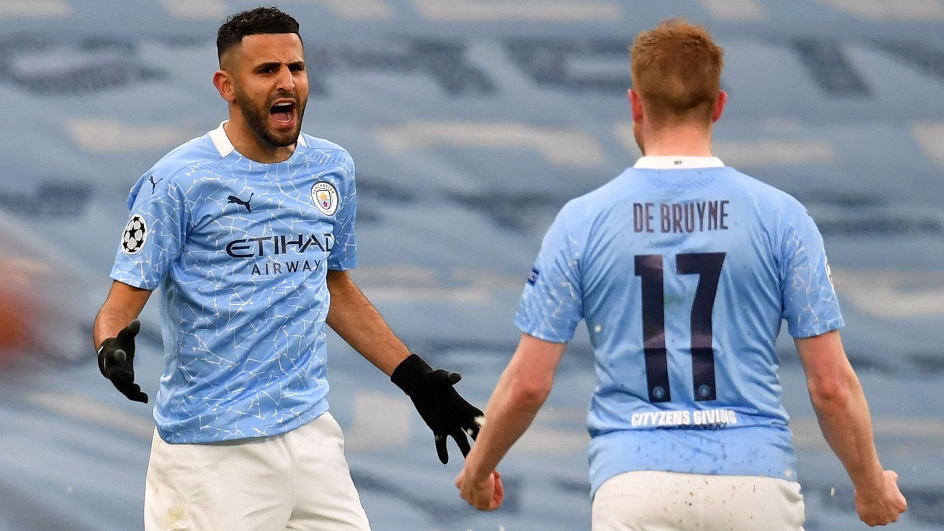 Mahrez De Bruyne Manchester City PSG