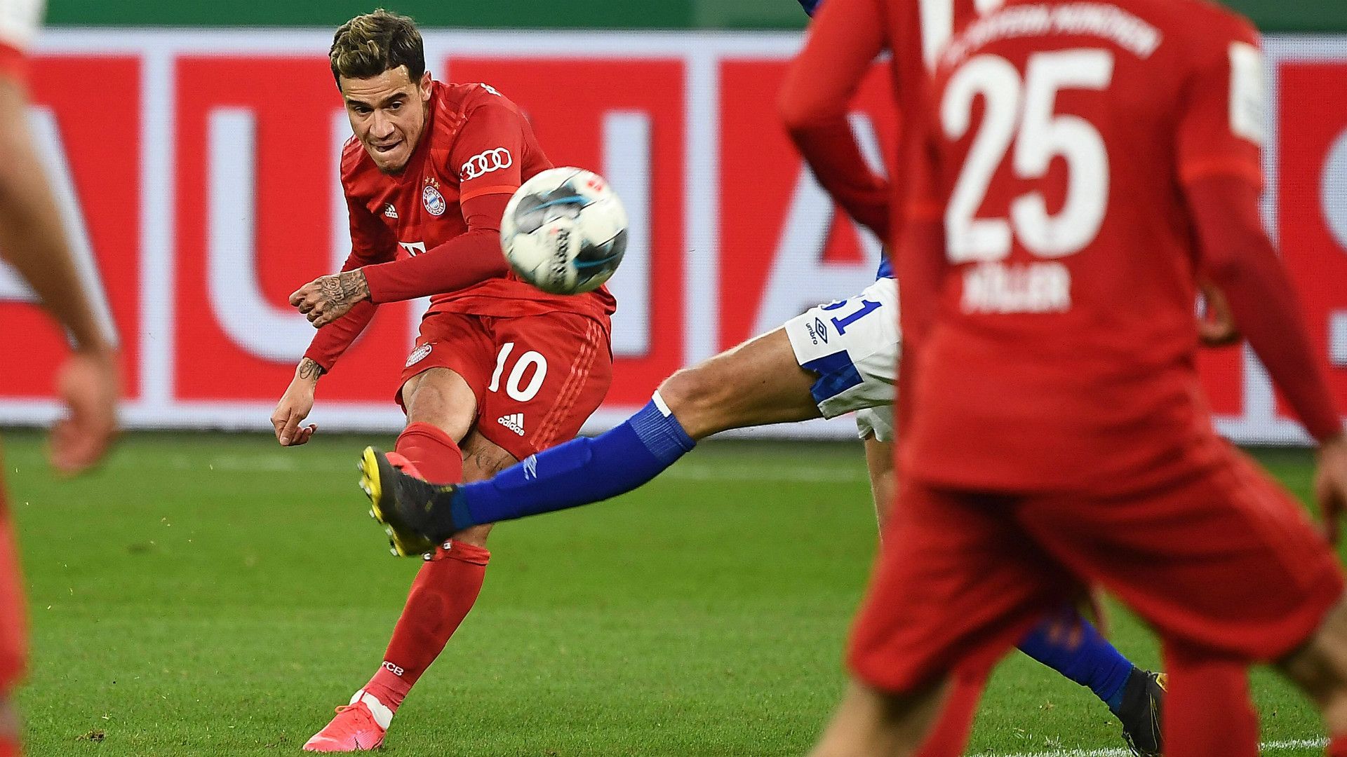 GERMANY ONLY: PHILIPPE COUTINHO BAYERN MÜNCHEN GERMAN CUP DFB POKAL 03032020