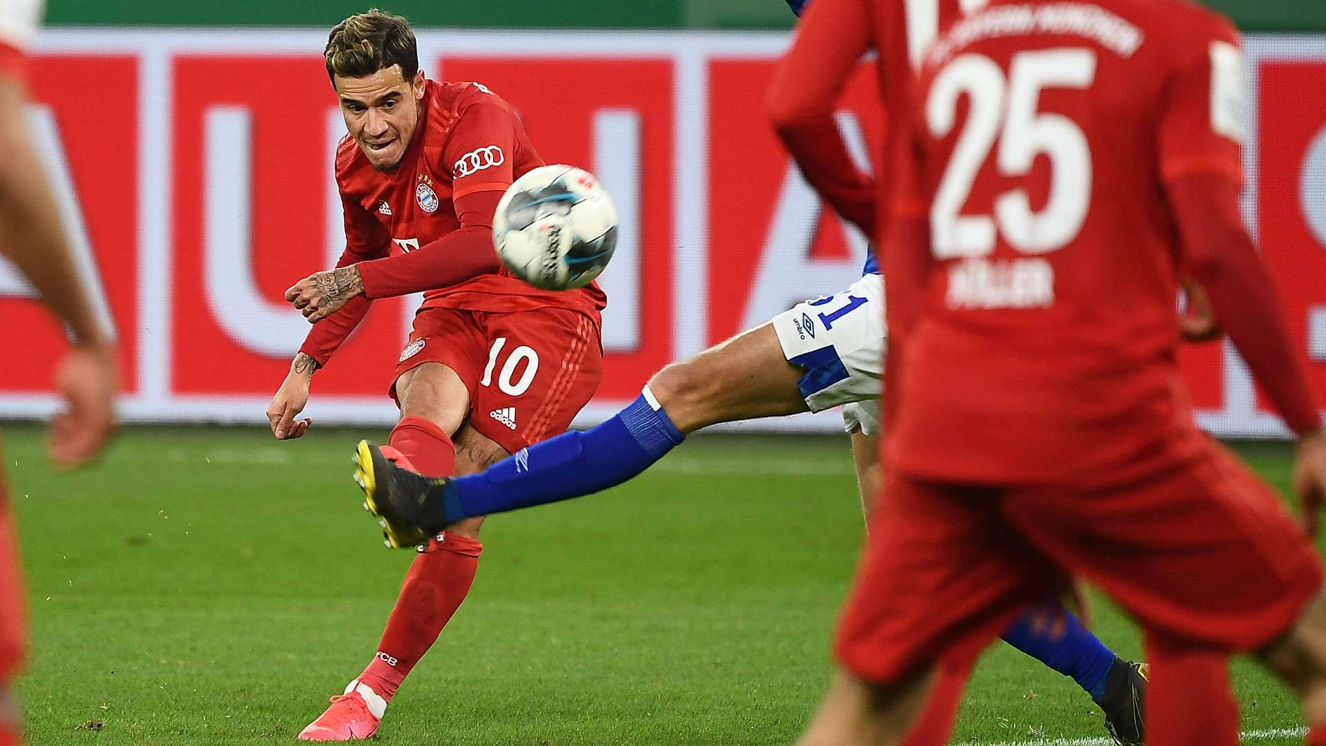 GERMANY ONLY: PHILIPPE COUTINHO BAYERN MÜNCHEN GERMAN CUP DFB POKAL 03032020