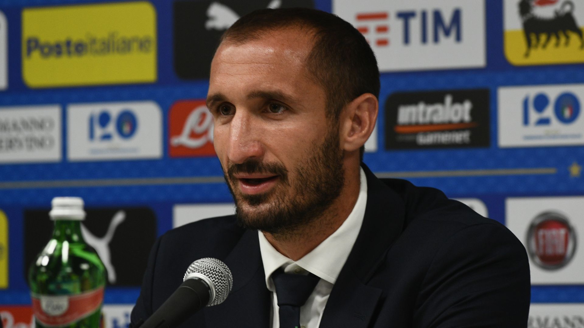 Giorgio Chiellini Italy press conference 06092018
