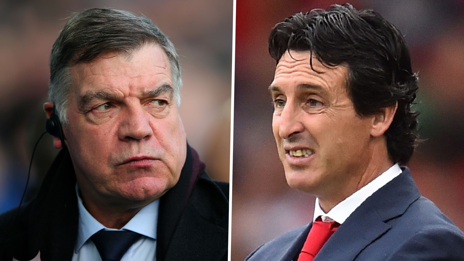 Sam Allardyce Unai Emery
