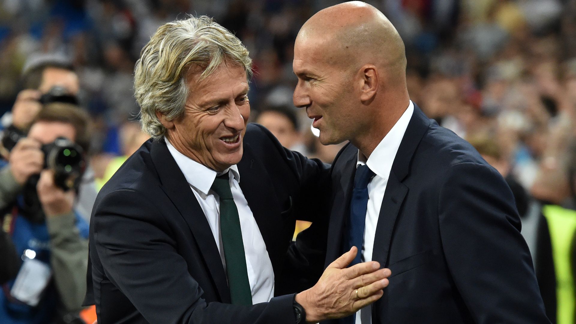 Jorge Jesus Zinedine Zidane Real Madrid Sporting CP 14092016