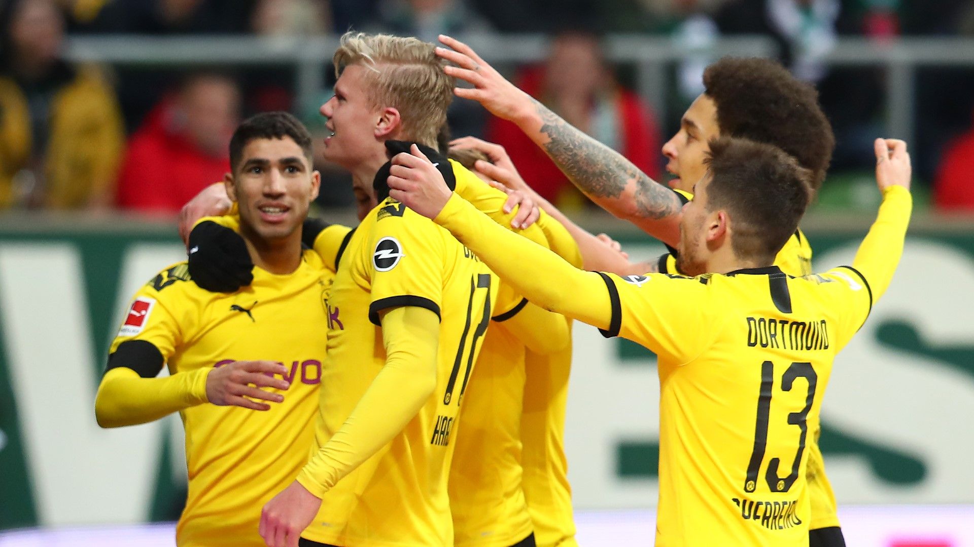 Borussia Dortmund BVB Haaland Werder Bremen 0220