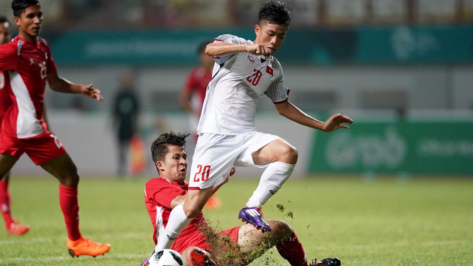 Olympic Việt Nam Olympic Nepal Bảng D ASIAD 2018