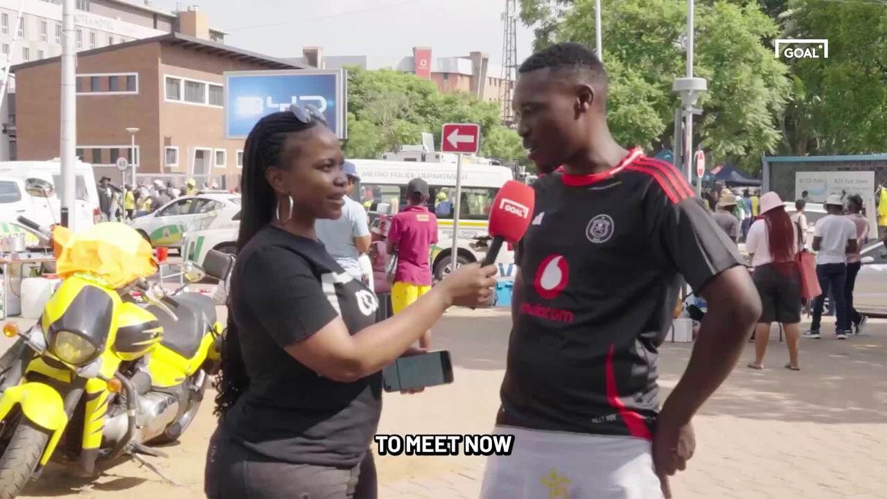 Orlando Pirates fan on CCL draw video