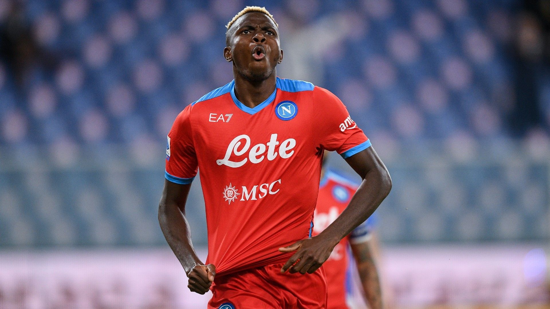 Victor Osimhen of Nigeria and Napoli.