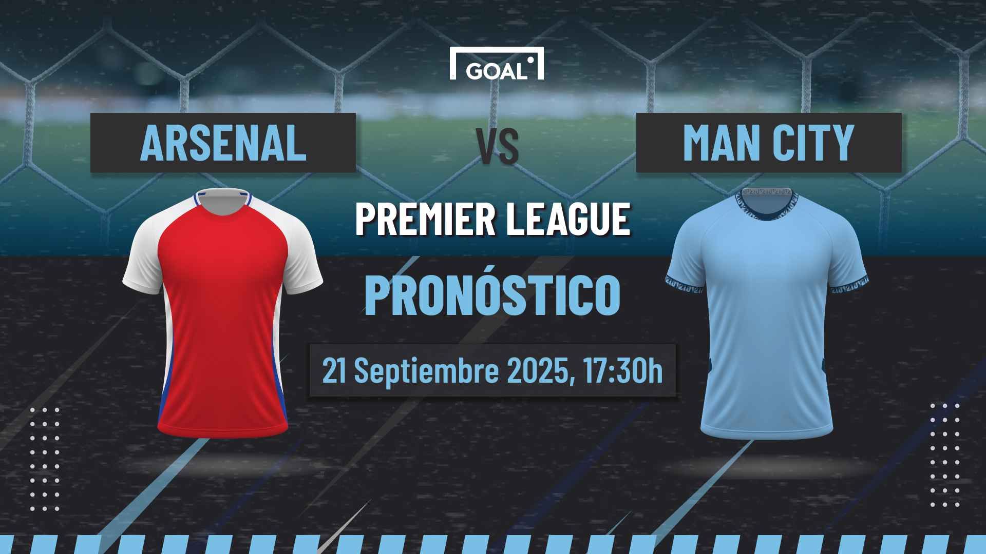 Arsenal vs Man City Pronóstico y Apuestas Premier League  21-09-25