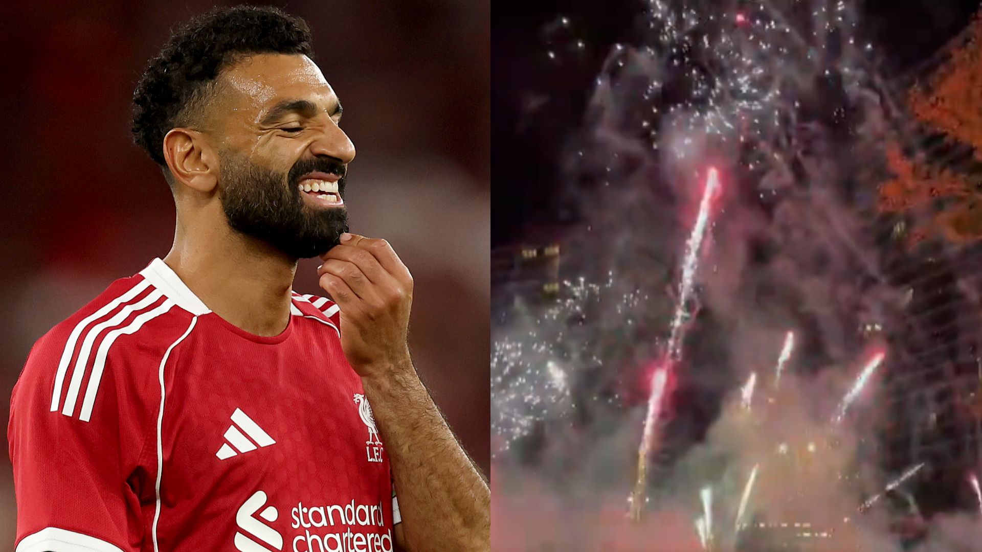 Liverpool Galatasaray fireworks 2025