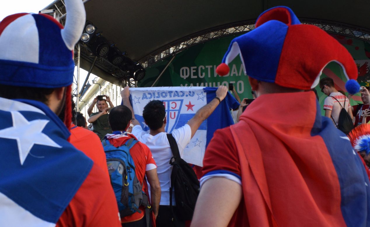 Confederations Cup 2017 - Chilean fans