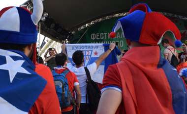 Confederations Cup 2017 - Chilean fans