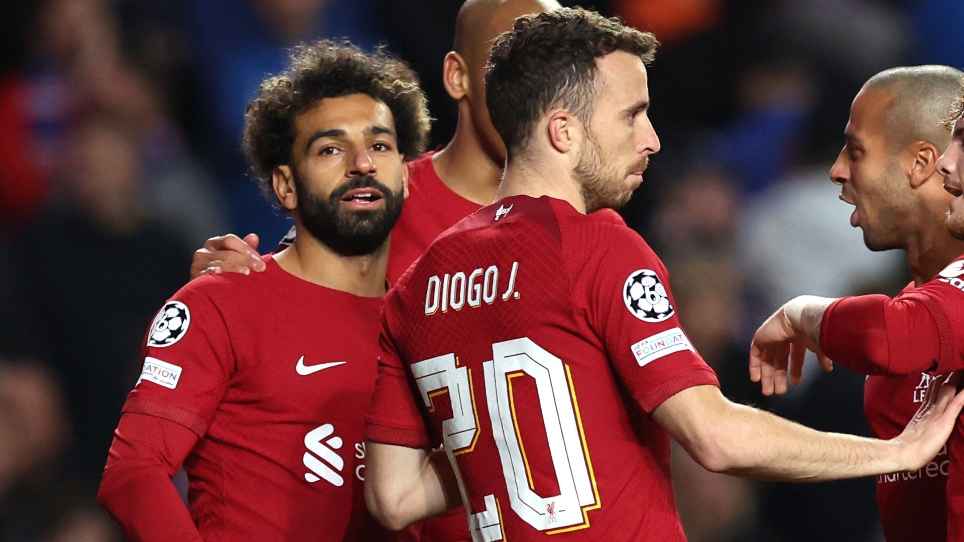 Mohamed Salah Liverpool Champions League 12102022