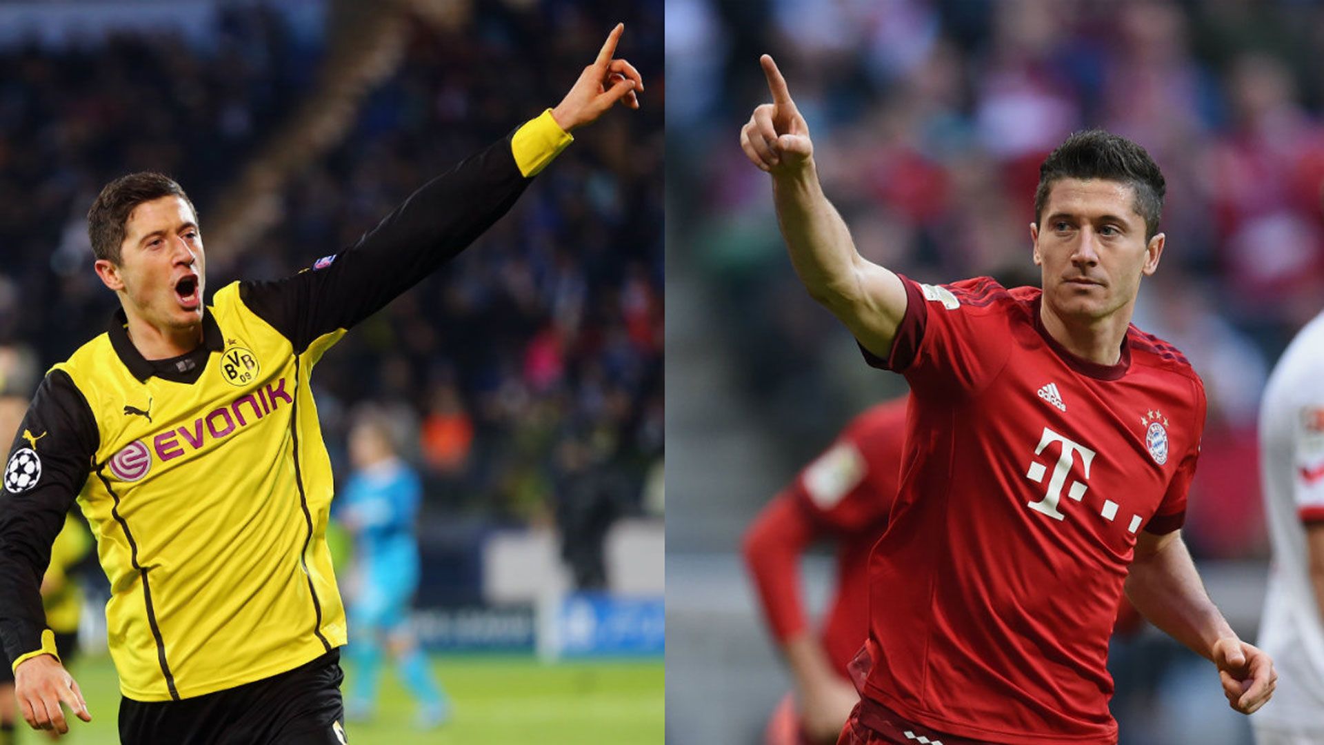 GFX Info Robert Lewandowski Borussia Dortmund Bayern München