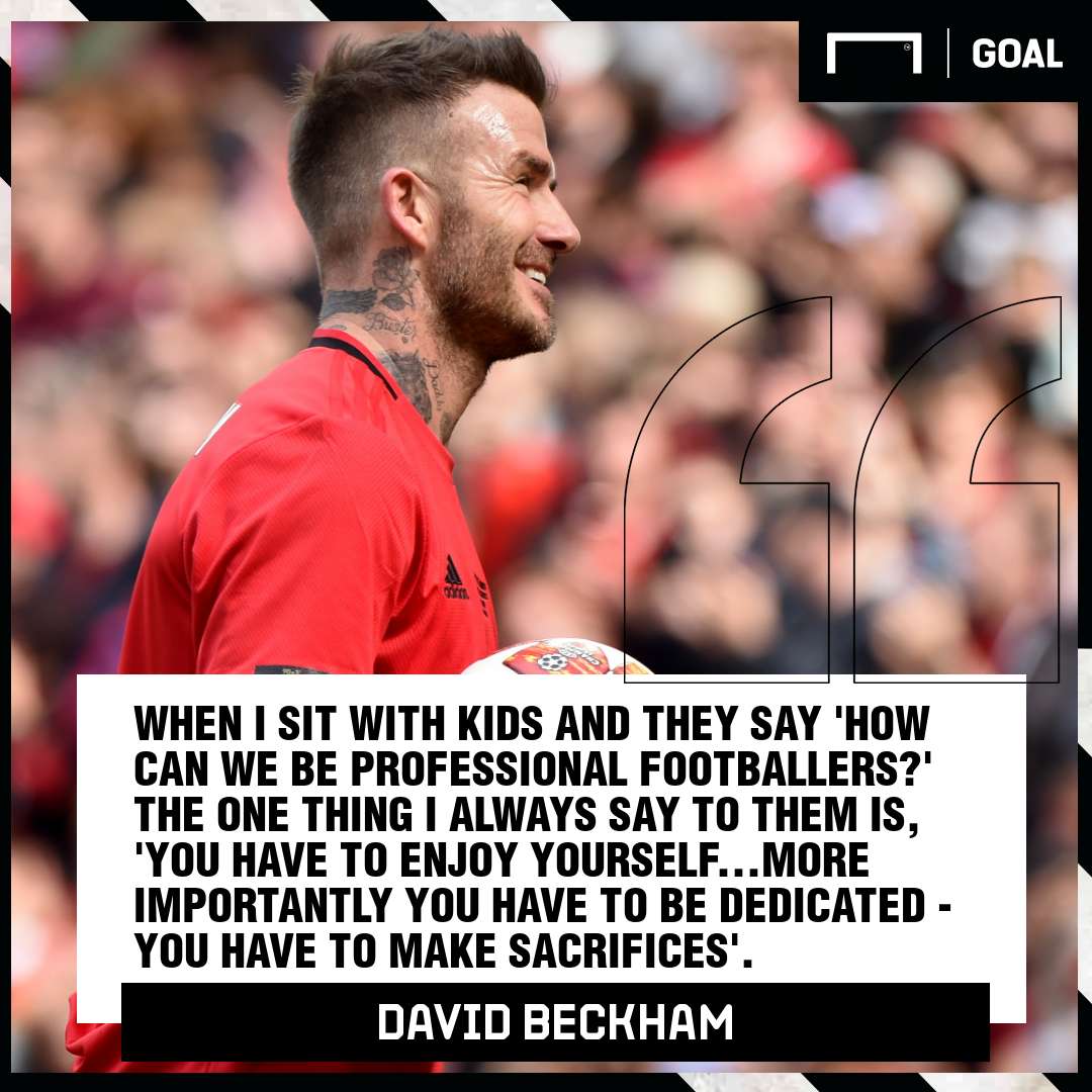 GFX David Beckham quote sacrifice