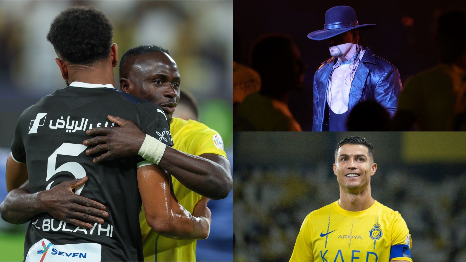 Al Nassr vs Al Hilal - Cristiano Ronaldo - The Undertaker - Sadio Mane