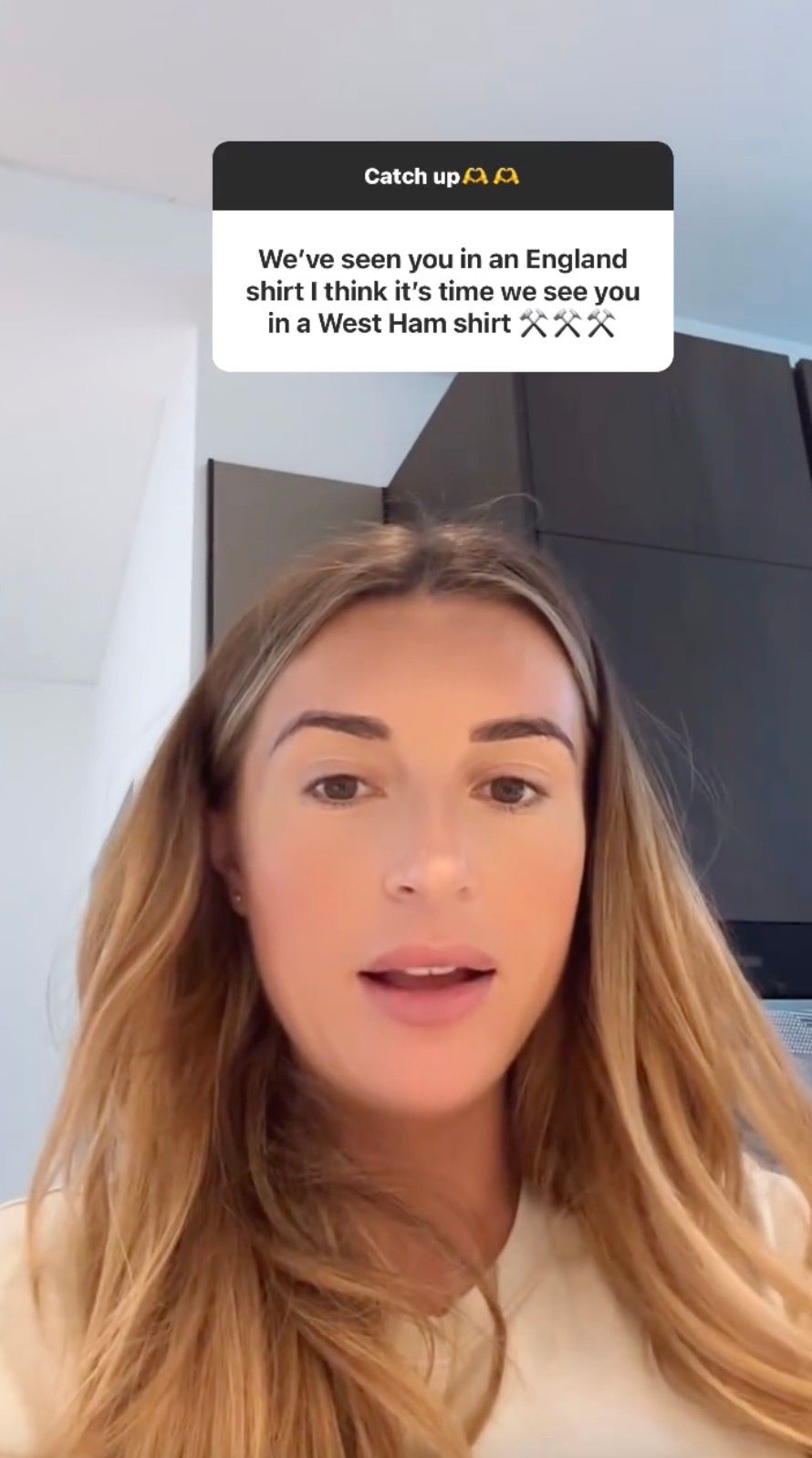 Dani Dyer Instagram Story