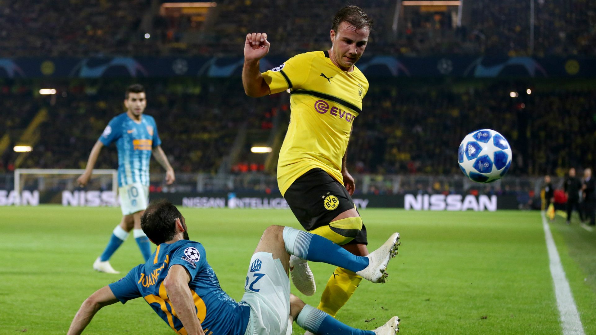 Mario Götze BVB Borussia Dortmund Atletico Madrid 24102018