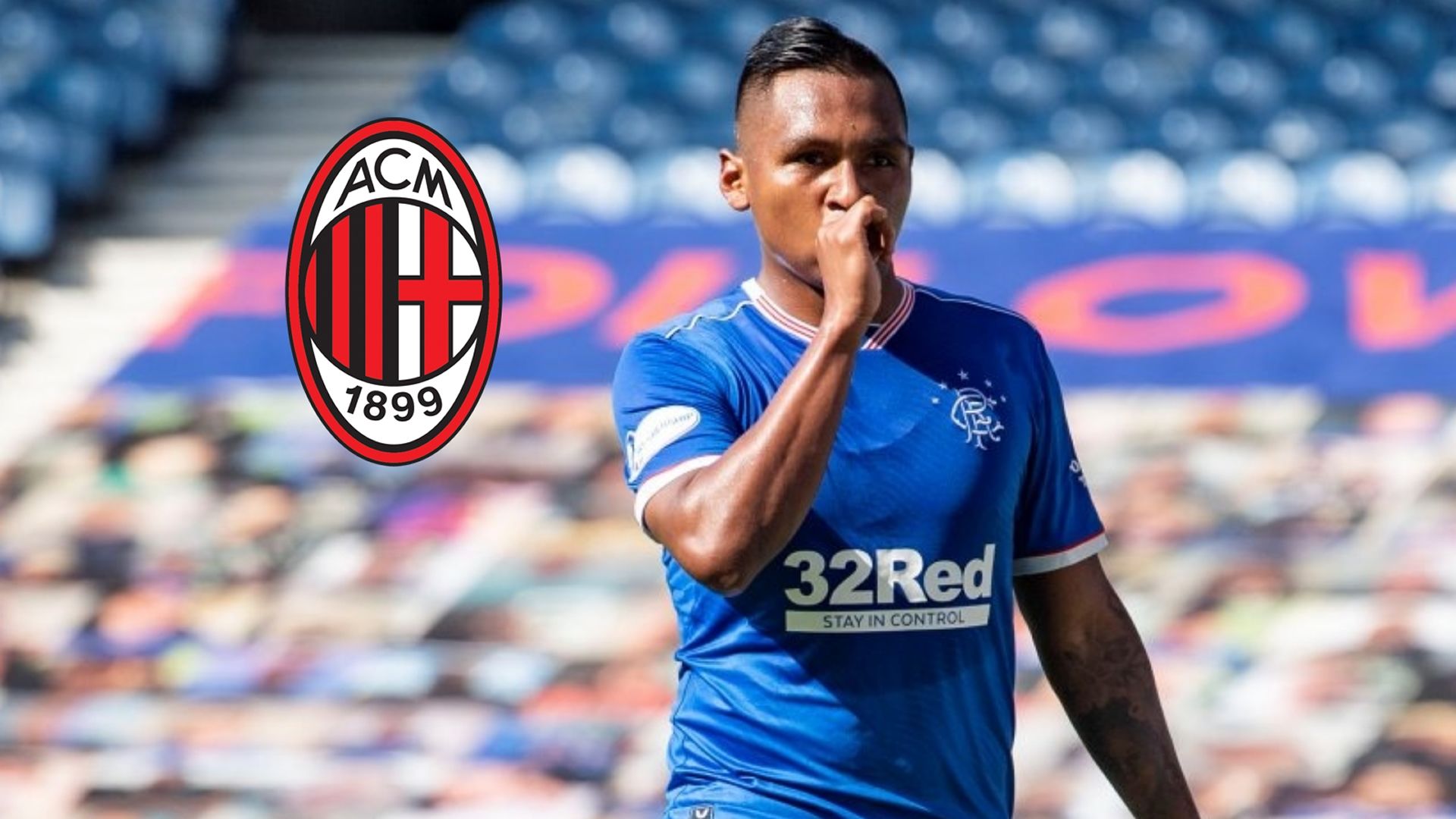 Alfredo Morelos Rangers Premiership 2020