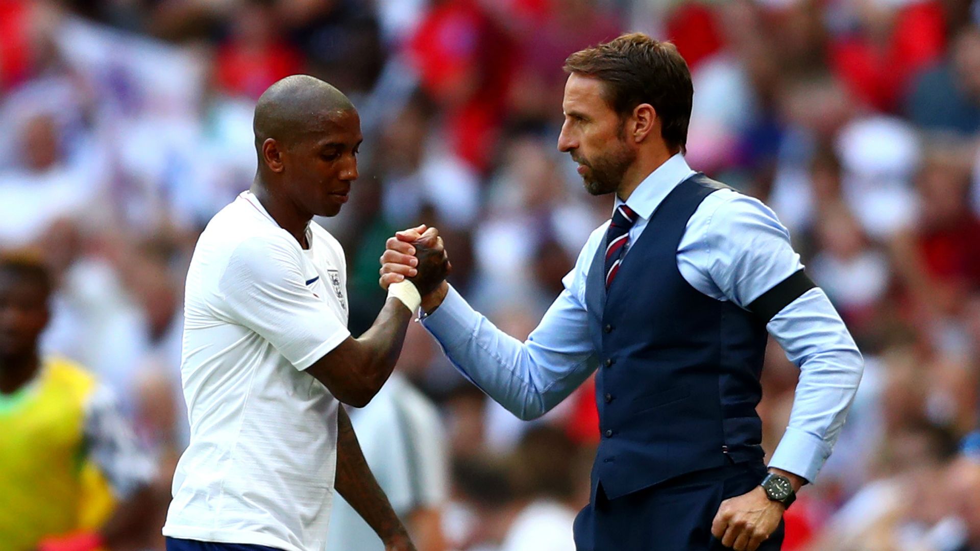 Ashley Young, Gareth Southgate