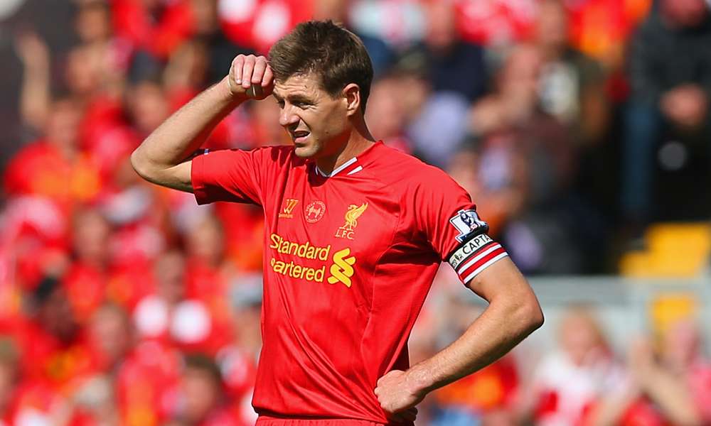 Steven Gerrard Liverpool Chelsea Premier League 04272014