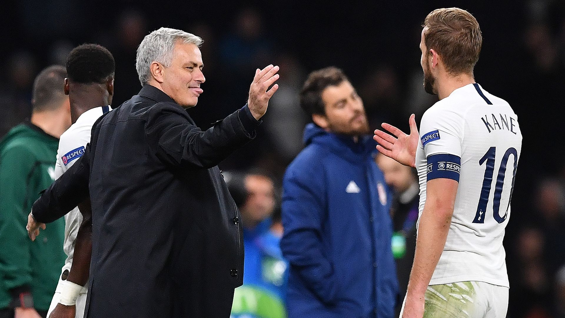 Jose Mourinho & Harry Kane