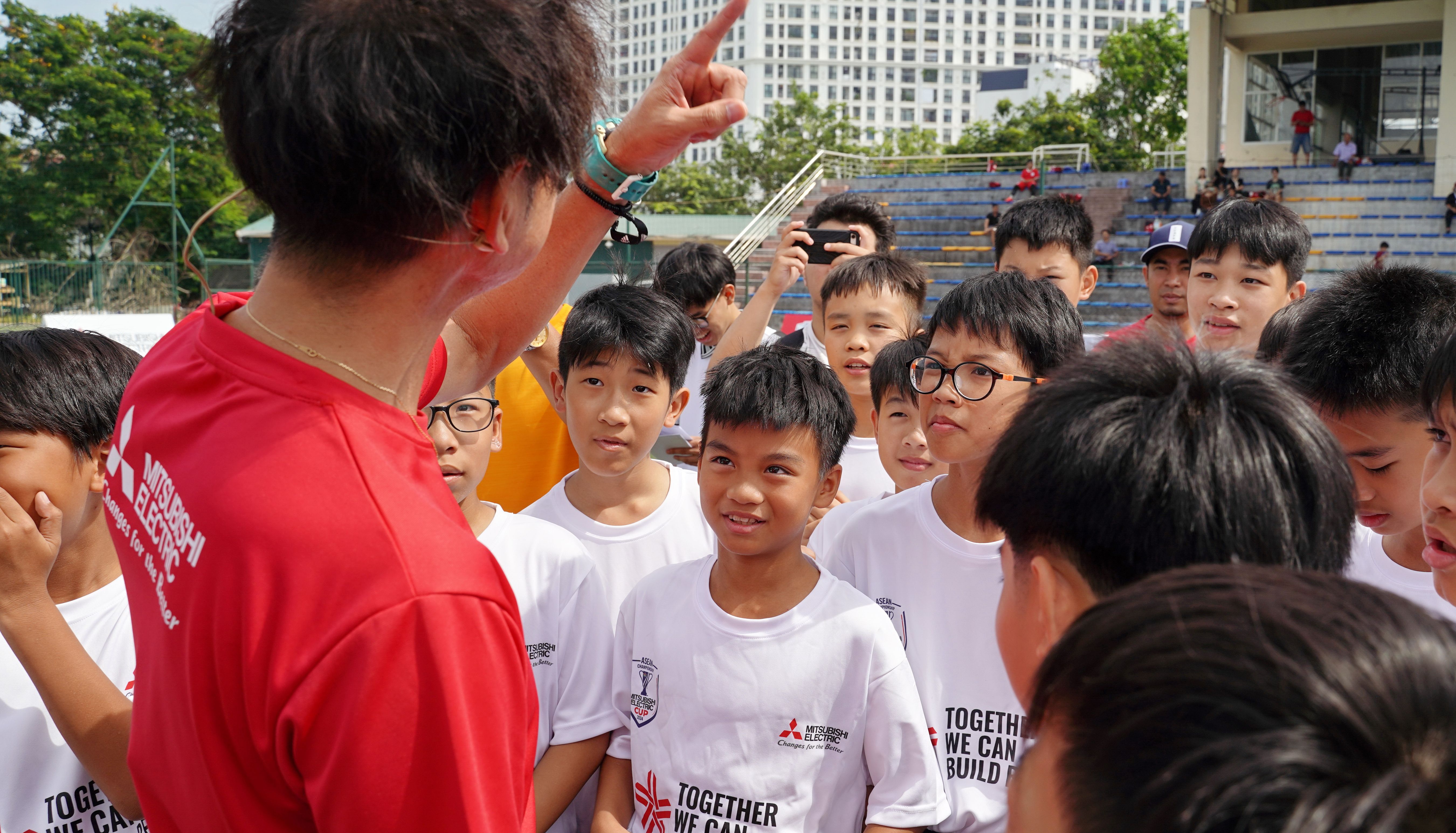 CSR Football Clinic Mitsubishi Electric Vietnam 2024