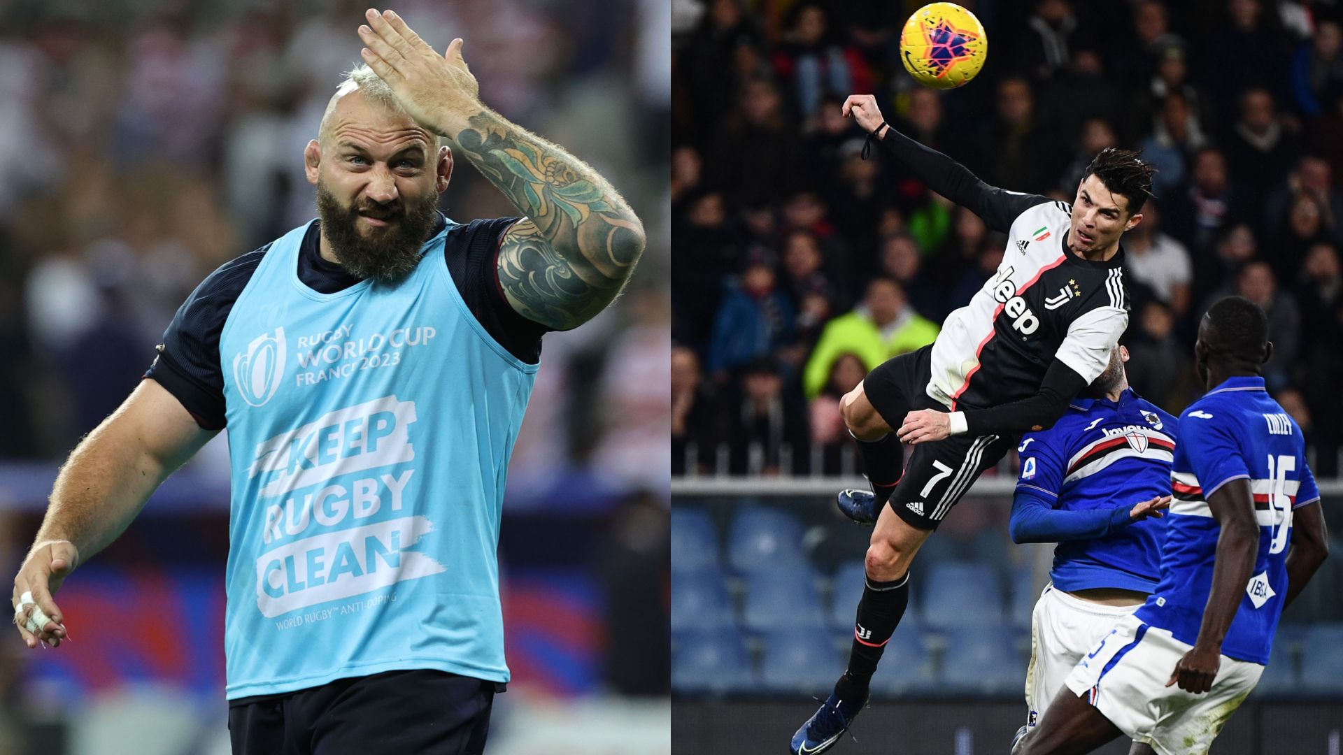 Joe Marler Cristiano Ronaldo