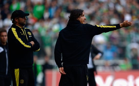 Jürgen Klopp und Assistent Zeljko Buvac