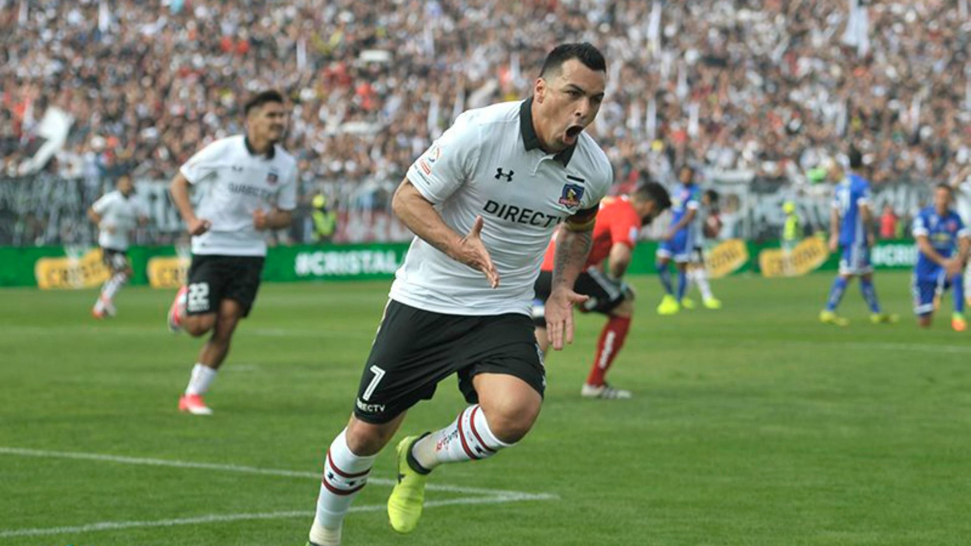 270817 Esteban Paredes Superclásico Colo Colo Universidad de Chile