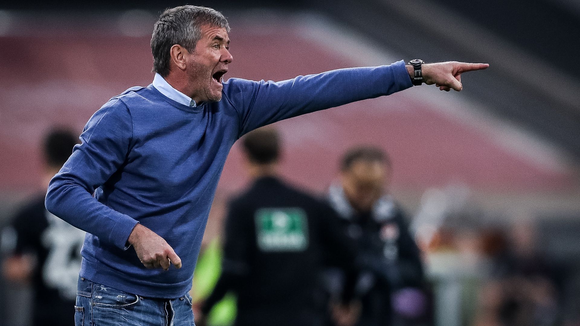 Friedhelm Funkel, Fortuna Düsseldorf - FC St. Pauli, 2. Bundesliga, 04222017