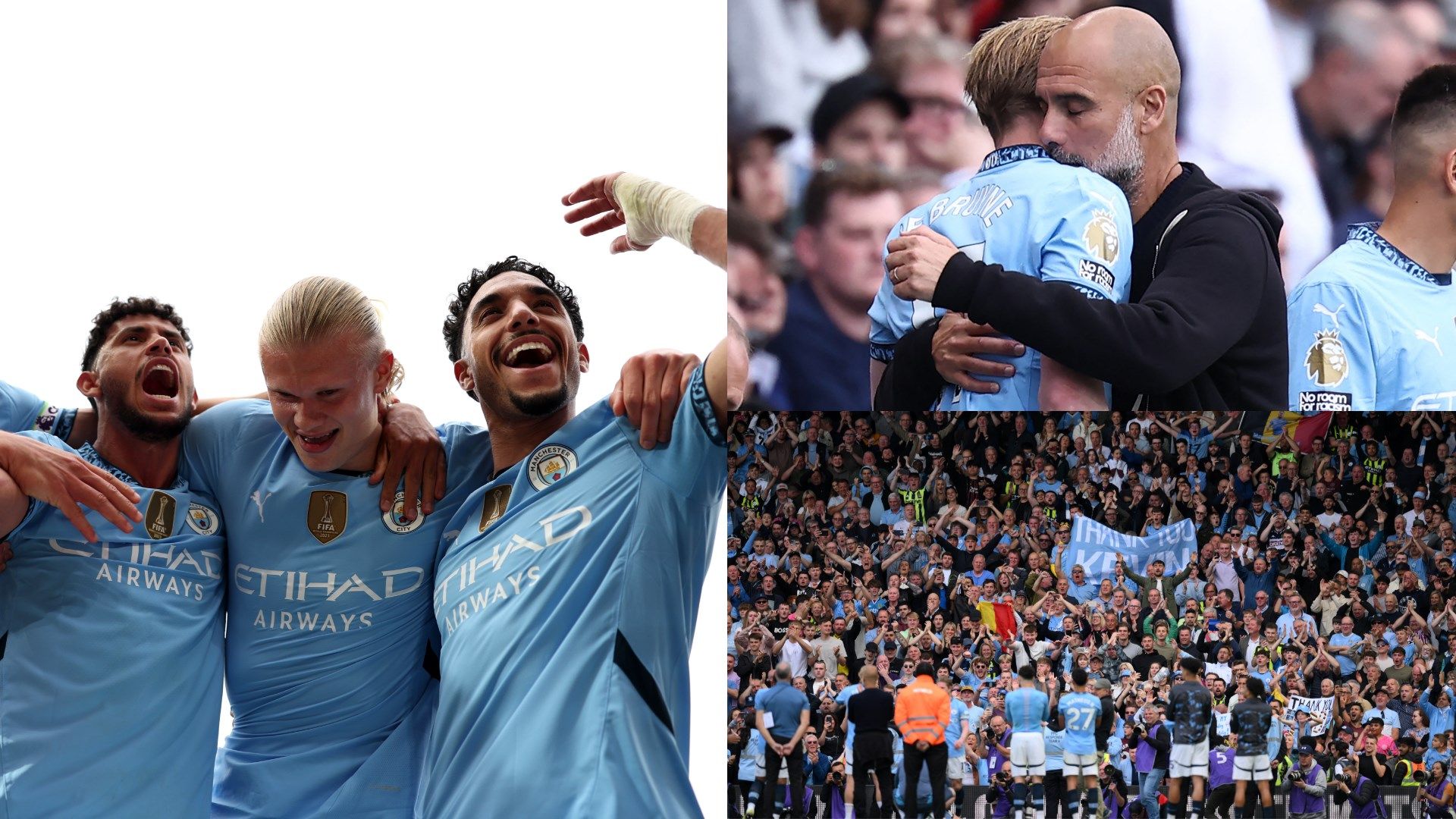 Manchester City Omar Marmoush Erling Haaland Kevin de Bruyne